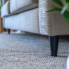 close up detail design of sofa leg with carpet rug home interior background,ai generate close up detail design of sofa leg with carpet rug home interior background,ai generate --v 6.0 - Image #1 @amir