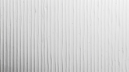 Naklejka premium Close-up view of a white corrugated cardboard with a detailed ribbed texture, background, wallpaper