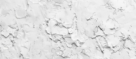 Obraz premium Seamless White Concrete Wall Texture and Background.