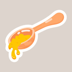 Beekeeping Flat Stickers 
