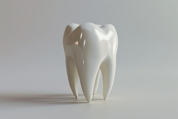 An isolated 3D tooth