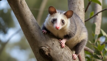 A Possum In A Tree