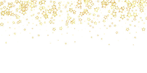 Christmas stars vector overlay.