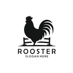 Fototapeta na wymiar Rooster logo vector