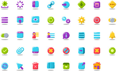 Set of User Interface icons