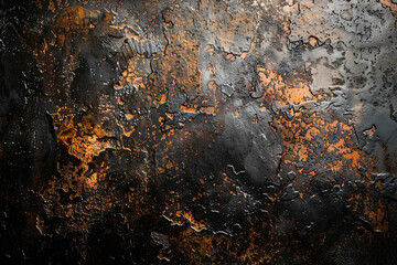 Dark rusty metal surface for background - obrazy, fototapety, plakaty