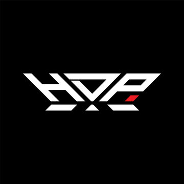 HDP letter logo vector design, HDP simple and modern logo. HDP luxurious alphabet design
