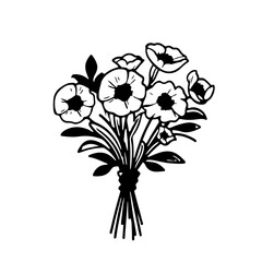 Obraz premium Flower vector illustration 