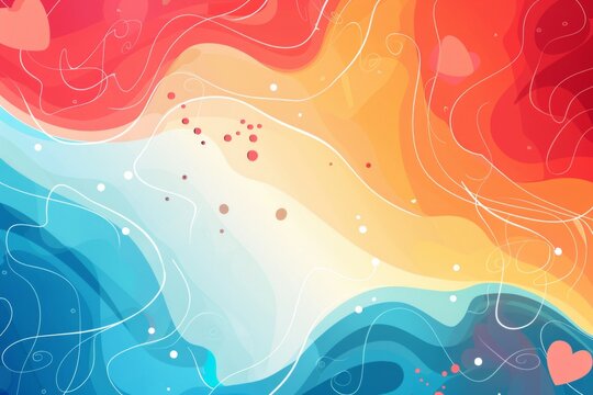abstract background for Kindergarten Day 