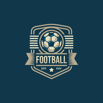 Football logo vector