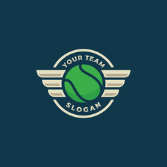 Tennis logo vector