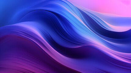 Fototapeta premium Digital purple and blue fantasy curve abstract graphic poster web page PPT background