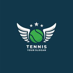 Tennis logo vector