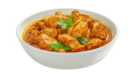 Chicken Curry on Transparent Background