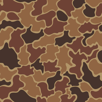 vector vintage camouflage, old school camouflage, duck hunter camouflage,