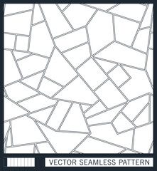 Storyboard. Classic comic book episode footage. Seamless pattern. Vector graphics