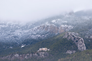 Snowy mountains