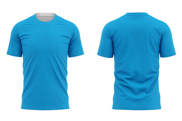 sky blue t shirt mockup 