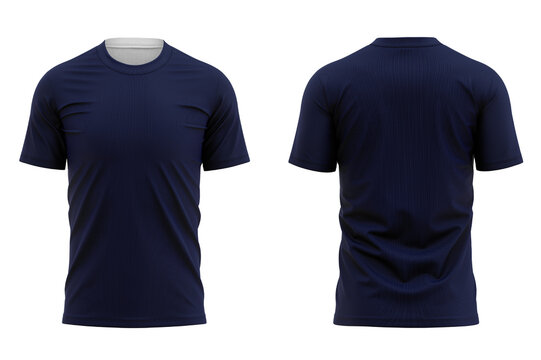 navy bluet shirt mockup 