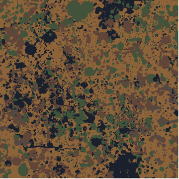 flecktarn German camouflage pattern vector 