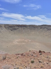 Meteor Crater Arizona Etats-Unis - obrazy, fototapety, plakaty