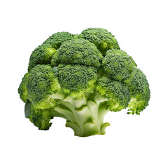 Chinese Brocolli isolated on transparent background