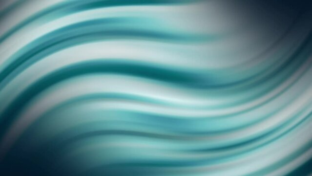Minimalist abstract light blue seamless loop animated background.  Wavy animated background with soft blurred gradient color.  Digital smooth wallpaper. Animated soft pattern.