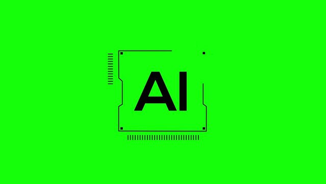 AI Processor Frame loop Green screen