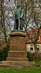 Fototapeta na wymiar Monument of Wilhelm I in Bad Arolsen