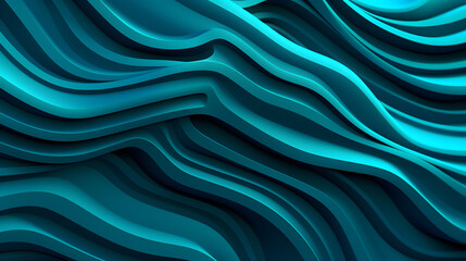 Obraz premium Digital blue and green swirl ripple abstract graphic poster web page PPT background