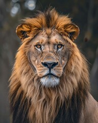 lion face