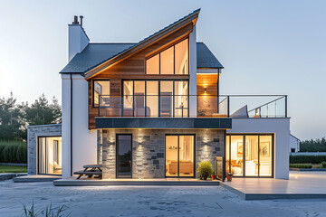 Belle maison moderne et contemporaine d'architecte - 769560065