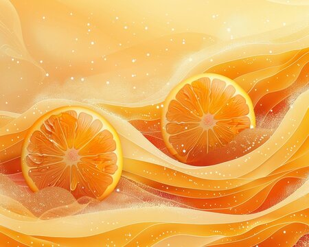 Valencia starberry Curve Smoothing Calming Rhythms Innovative Vector Landscapes ,