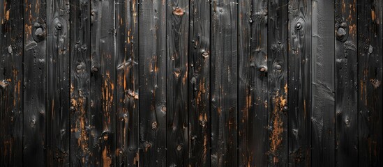 Distressed Dark Wooden Background.