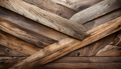 wood texture with natural patterns background. Generative AI.