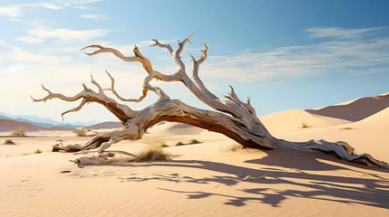 Fotobehang dry tree trunk © Derby