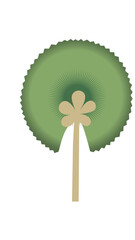 Mughal Theme Pichhwai Plant