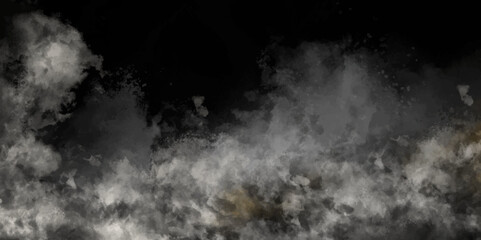 Abstract design with smoke on black overlay effect. Fog and smoky effect for photos and artworks. Smoke Overlays Background. White smoke explosion.