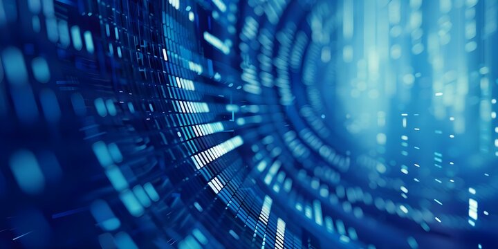 Analyzing financial data for global business growth and networking in the banking sector. Concept Financial Analysis, Global Business Growth, Networking, Banking Industry