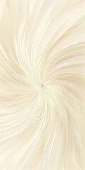 A light cream background with thin, curved lines in the center that radiate from one another, creating an elegant and modern aesthetic. Abstract art with cream colors. AI Generated