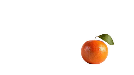 Clementine on Transparent Background