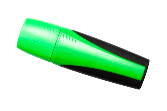 Green felt tip marker pen