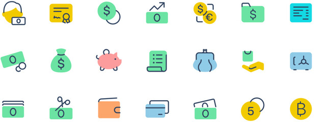 Set of Finance icons