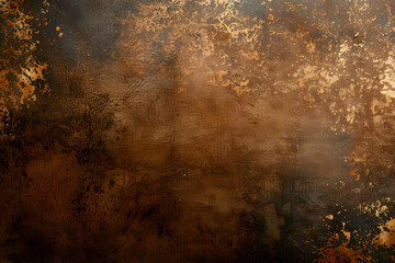 old grunge copper bronze, rustic texture dark black, rough background