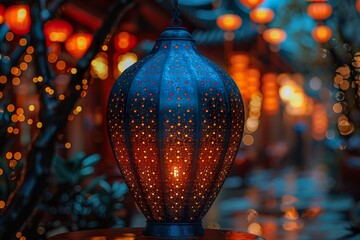 Fototapeta premium Eid Mubarak Ramadan Kareem 