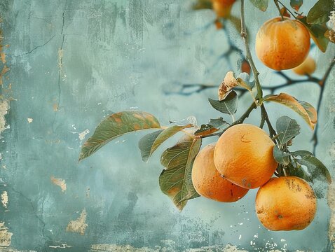 Zambo (pumpkin tree fruit) Pastel tones Baroque Surreal Grunge Aesthetic ,