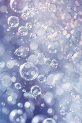 Abstract bubble pattern for background