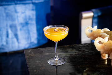 cosmopolitan orange passion fruit cocktail