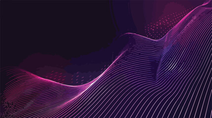 Dark Purple vector texture with colored lines. Decorat - obrazy, fototapety, plakaty