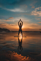 yoga beach